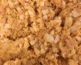 A picture of step 9 of Ham Bacon Cheddar Egg Salad.