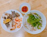 Hình bước làm 3 của món Bún nước lèo (Sóc Trăng)