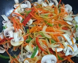 Foto del paso 3 de la receta: "Chow mein" de verduras I