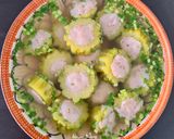 Hình bước làm 5 của món Canh khổ qua nhồi cá thác lác