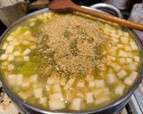 Zellerkrémleves, pirított kiflivel, sajtropogóssal recept fázis 4 fotója