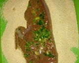 Foto del paso 4 de la receta: Milanesas de hígado con puré