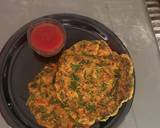 Palak chilla recipe step 6 photo