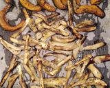 Foto del passaggio 1 della ricetta Chips di zucca e melanzana viola