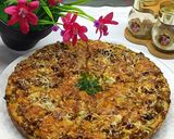صورة لخطوة 5 من وصفة خبزة على سريع بنة بيتزا 🍕