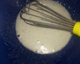 A picture of step 2 of Naked Moist Lemon-banana cake with chocolate chips.
