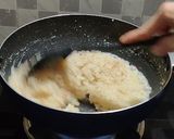 A picture of step 4 of Coconut burfi.