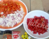 A picture of step 1 of Sinasir with soup.