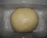 A picture of step 6 of Black and White Conchas.