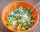 A picture of step 6 of Chicken healthy salad.