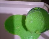 A picture of step 4 of Pakistan flag Kheer mix.