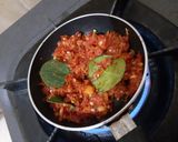 Foto langkah ke 3 dari resep Cilok ceker isi keju kuah Goang.