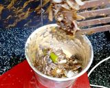 A picture of step 2 of Ratlami sev bhaji.