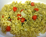 Foto del paso 4 de la receta: Pasta a la albahaca ©