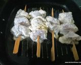 A picture of step 2 of Keto Chicken Malai kebab.