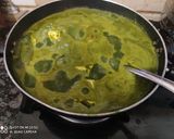 A picture of step 4 of Spinach Malai Paneer.