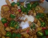 Foto langkah ke 3 dari resep Tumis tempe cabe ijo.