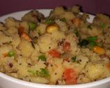A picture of step 12 of Upma.