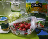 Foto del paso 1 de la receta: Ensalada con mozzarella y rabanitos
