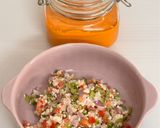 A picture of step 5 of Creamy High Protein Paneer Veggie Sandwich – Fireless & Nutritious in 15 Mins.