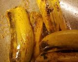 A picture of step 4 of Stuffed Banana Masala with Coconut stuffing.