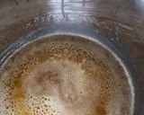 A picture of step 4 of Ghee/Clarified Butter made in the Instant Pot.