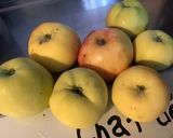 Une image de l'étape 3 de Tarte aux pommes du jardin et pralin,pâte brisée au café.