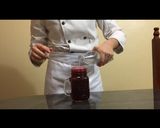 Foto del paso 12 de la receta: Panna Cotta con coulis de Jamaica y tejocote acompañado de una bebida de Jamaiquila