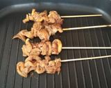 Foto langkah ke 5 dari resep Sate Jamur Tiram Bumbu Kacang.