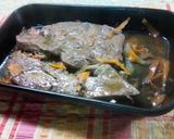 Foto del paso 5 de la receta: Hígado al horno 🐮┌(・。・)┘🍷