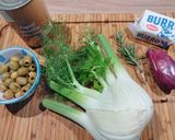 Foto del passaggio 1 della ricetta Finocchi abbrustoliti con fagioli aromatizzati🥦🍋🥫