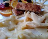 A picture of step 6 of Net Pancakes#4weekchallenge.