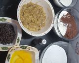 A picture of step 1 of Chocolate Banana Muffins 🍫🍌.