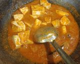 A picture of step 8 of Niramish Paneer.