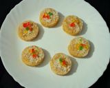 A picture of step 6 of Coconut Rava Barfi.
