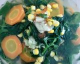 Foto langkah ke 3 dari resep Sayur bening bayam segar.