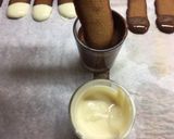 Foto del paso 8 de la receta Lenguas de gato 🐈 bañadas en chocolate negro-blanco