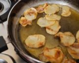 A picture of step 4 of Crispy batata chips for fasting (upvasache crispy batata chips).