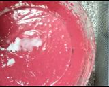 A picture of step 9 of Red velvet sponge cake.