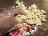 豆腐豬肉漢堡排