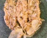 Foto del paso 5 de la receta: Bacaladillas finas (Capelláns) con cebolla y Pebrella 🐟