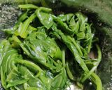 A picture of step 2 of Spinach Soup.