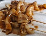 Foto langkah ke 1 dari resep Sate cumi simple.