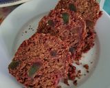 Foto del paso 7 de la receta: Budín sin azúcar añadido, de remolacha y frutas