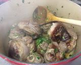 A picture of step 2 of Cabbage and lamb bredie (koolbredie).