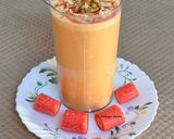 A picture of step 8 of Red Carrot Lassi.