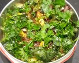 A picture of step 6 of Besan Pithala - Rice.