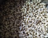 A picture of step 1 of Lobia Chaat.