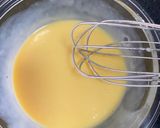 A picture of step 2 of Milo Marble Cake.