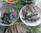 Hình bước làm 3 của món Bánh cuốn nóng nhà làm